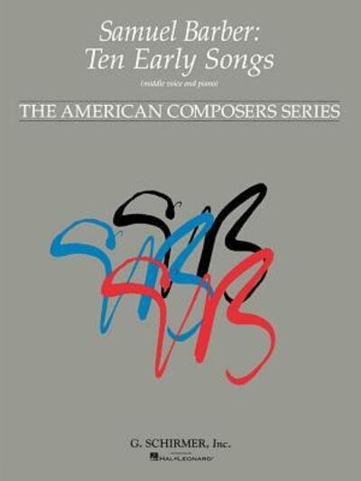 Cover for Samuel Barber · 10 Early Songs (Pocketbok) (1994)