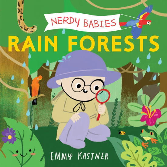 Nerdy Babies: Rain Forests - Nerdy Babies - Emmy Kastner - Książki - Roaring Brook Press - 9781250817099 - 12 września 2022