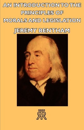 Cover for Jeremy Bentham · An Introduction to the Principles of Morals and Legislation (Paperback Book) (2007)