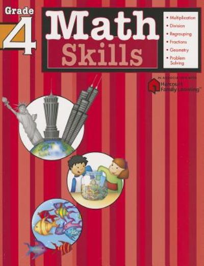 Math Skills, Grade 4 - Rebecca Elliott - Libros - Flash Kids - 9781411401099 - 5 de febrero de 2013