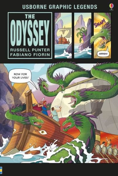 Cover for Russell Punter · Odyssey - Usborne Graphic Legends (Hardcover Book) [UK 2017 edition] (2018)