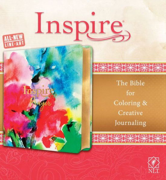 NLT Inspire PRAYER Bible, LeatherLike, Joyful Colors - Tyndale - Books - Tyndale House Publishers - 9781496424099 - September 8, 2020