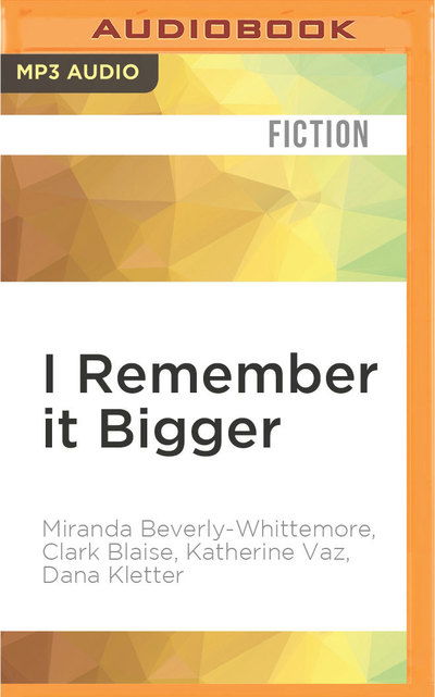 Cover for Miranda Beverly-Whittemore · I Remember it Bigger (CD) (2016)