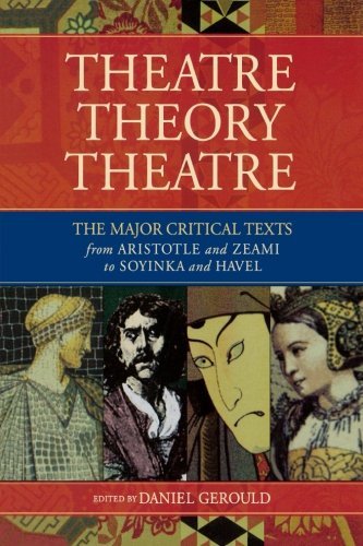 Cover for Theatre / Theory / Theatre - Applause Books (Paperback Book) (1999)