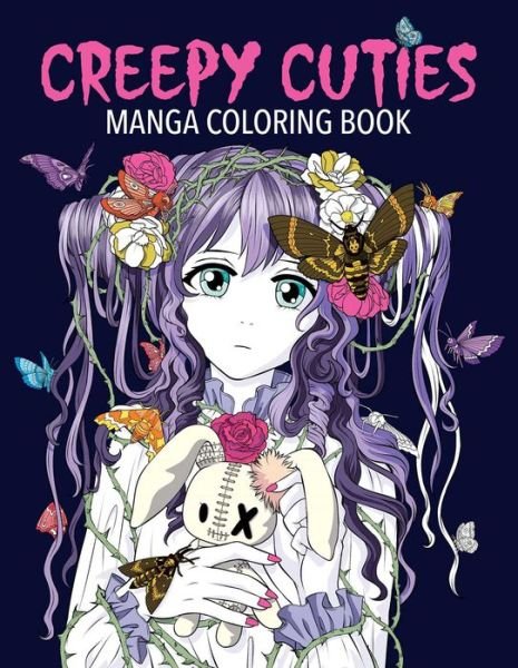Cover for Desti · Creepy Cuties Manga Coloring Book (Book) (2023)