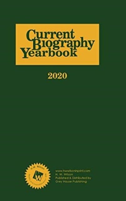 Cover for HW Wilson · Current Biography Yearbook, 2020 (Hardcover Book) (2020)