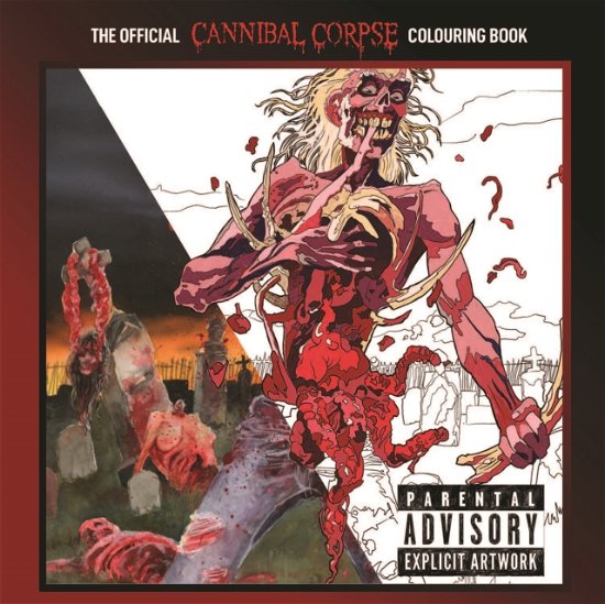 Cover for The Official Cannibal Corpse Colouring Book (Paperback Bog) (2023)