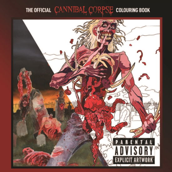 Cover for The Official Cannibal Corpse Colouring Book (Pocketbok) (2023)