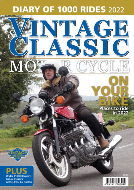 Vintage & Classic Motorcycle: Diary of 1000 Rides 2022 - Peter Henshaw - Books - Mortons Media Group - 9781911703099 - March 2, 2022