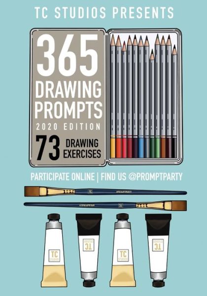 Cover for Jaz Johnson · 365 Drawing Prompts (Paperback Bog) (2020)