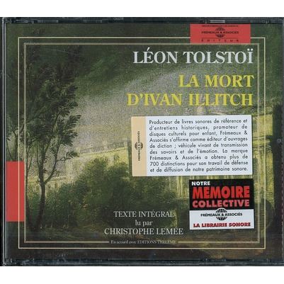 Cover for Christophe Lemee · Leon Tolstoi:la Mort D'ivan Illitch (CD) (2003)