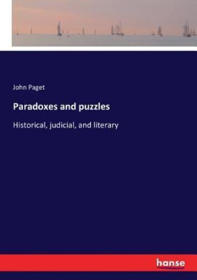 Cover for John Paget · Paradoxes and puzzles (Paperback Book) (2017)