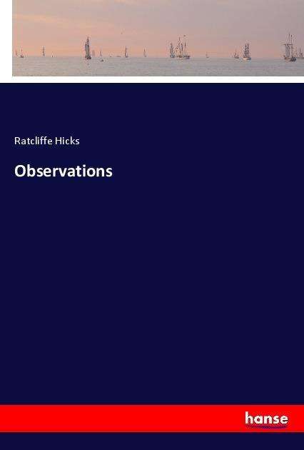 Cover for Hicks · Observations (Book)