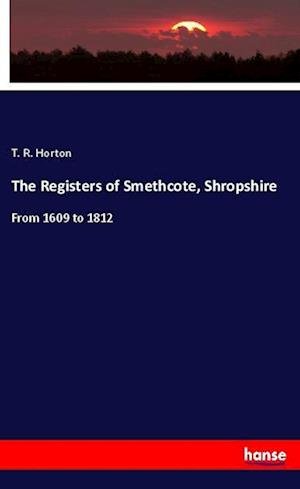 Cover for Horton · The Registers of Smethcote, Shro (Buch)