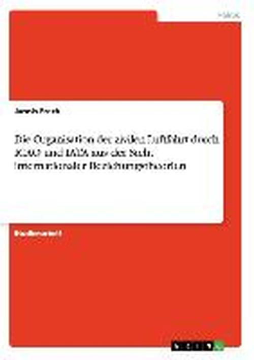 Cover for Frech · Die Organisation der zivilen Luft (Paperback Book) [German edition] (2008)