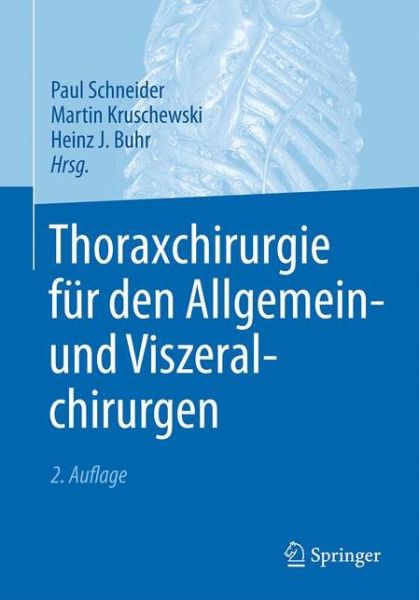 Cover for Thoraxchirurgie fuer den Allgemein und Viszeralchirurgen (Book) (2017)