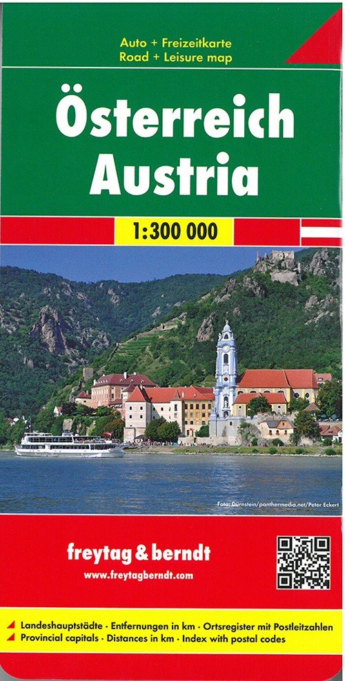 Cover for Freytag &amp; Berndt · Freytag &amp; Berndt Road + Leisure Map: Austria (Gebundenes Buch) (2020)