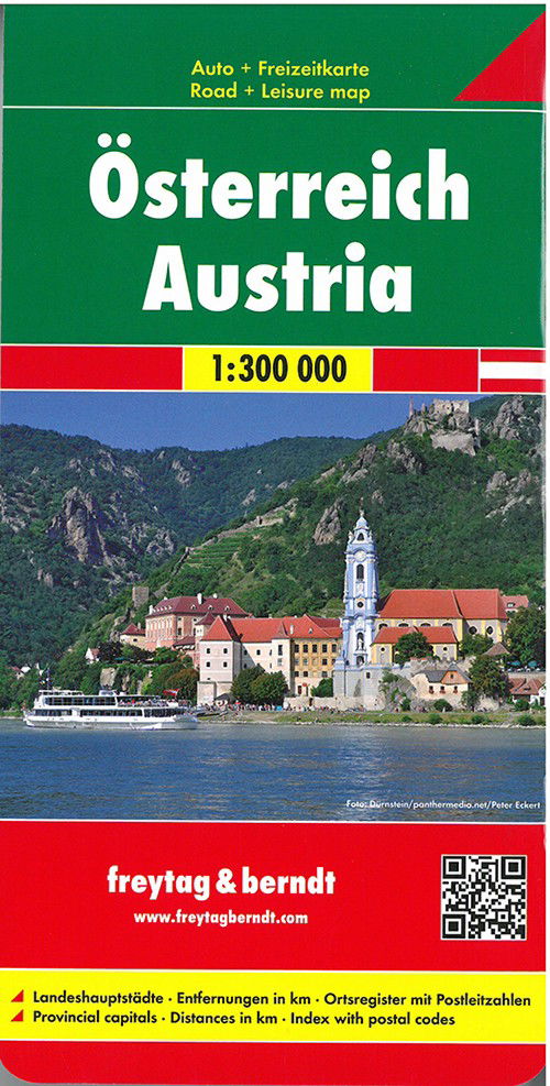 Cover for Freytag &amp; Berndt · Freytag &amp; Berndt Road + Leisure Map: Austria (Hardcover bog) (2020)