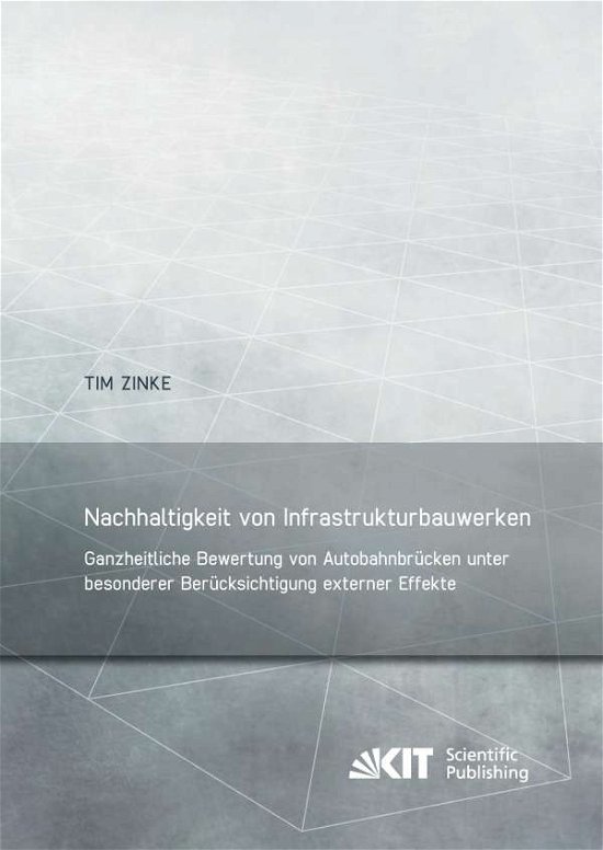 Cover for Zinke · Nachhaltigkeit von Infrastrukturb (Book)