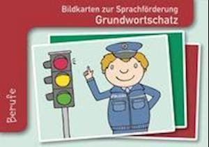 Cover for Anja Boretzki · Bildkarten zur Sprachförderung: Grundwortschatz: Berufe (Pocketbok) (2021)