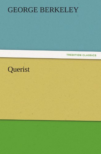 Cover for George Berkeley · Querist (Tredition Classics) (Pocketbok) (2011)