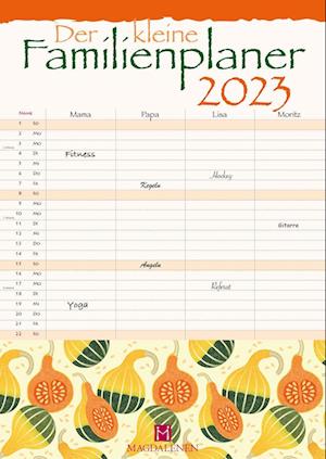 Cover for Annette Roeder · Der kleine Familienplaner 2023 (Calendar) (2022)