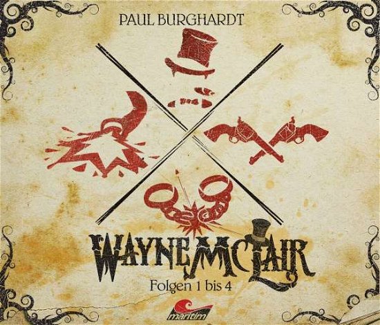Cover for Wayne Mclair · Wayne Mclair Box (Folge1-4) (4cd Box) (CD) (2022)