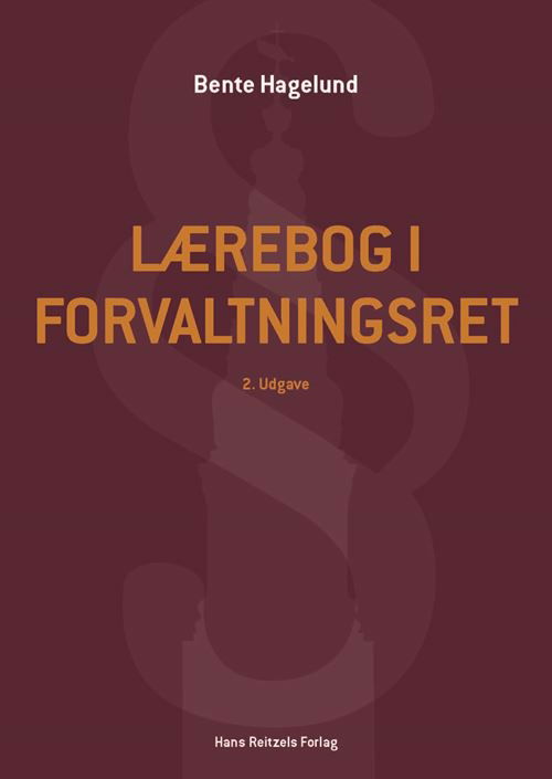 Cover for Bente Hagelund · Lærebog i forvaltningsret (Heftet bok) [2. utgave] (2023)