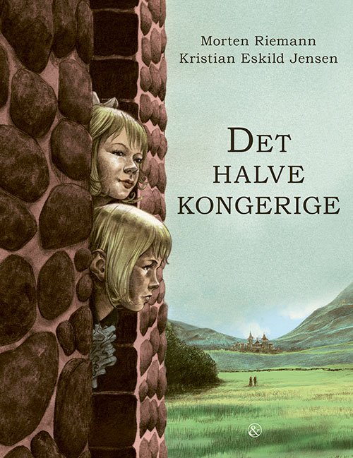 Cover for Morten Riemann · Det halve kongerige (Bound Book) [1º edição] (2023)