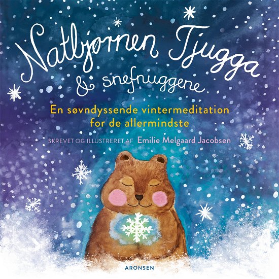 Cover for Emilie Melgaard Jacobsen · Natbjørnen Tjugga: Natbjørnen Tjugga og snefnuggene (Kartonbuch) [1. Ausgabe] (2020)