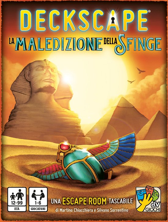 Cover for Dv Giochi: Deckscape · Dv Giochi: Deckscape - La Maledizione Della Sfinge (Toys)