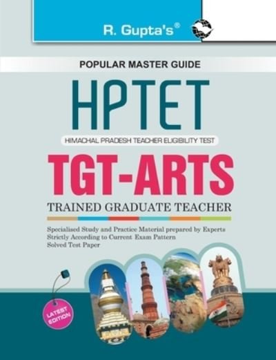 Cover for R. Gupta · HP-Tet Himachal Pradesh Teacher Eligibility Test (Pocketbok) (2020)