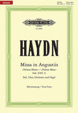 Missa in Angustiis Hob. XXII:11 Nelson Mass - Joseph Haydn - Libros - Edition Peters - 9790014105099 - 12 de abril de 2001