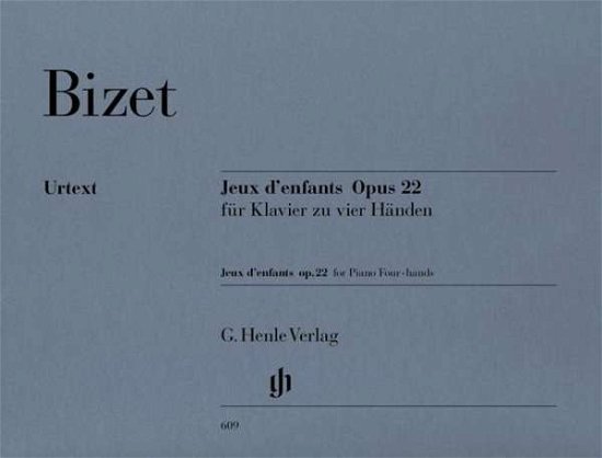 Cover for Bizet · Jeux d'enfants op.22,Kl.HN609 (Bog)