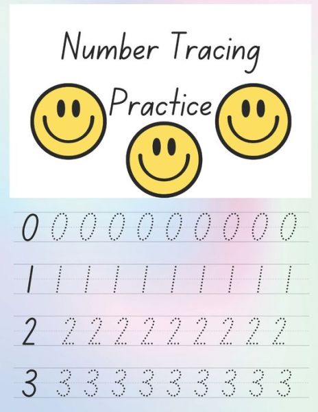 Cover for Barbara Castor · Number Tracing Practice (Paperback Book) (2022)