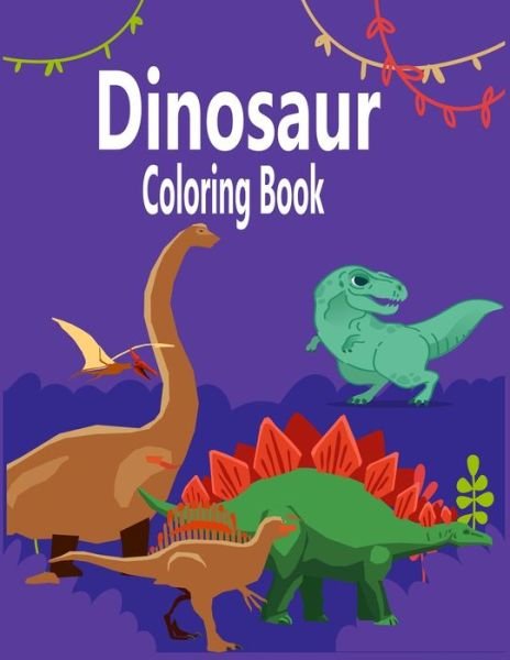 Cover for Nr Grate Press · Dinosaur Coloring Book (Pocketbok) (2021)