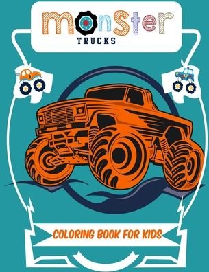 Cover for Khaira Art Publishing · Monster Truck Coloring Book for Kids (Pocketbok) (2020)