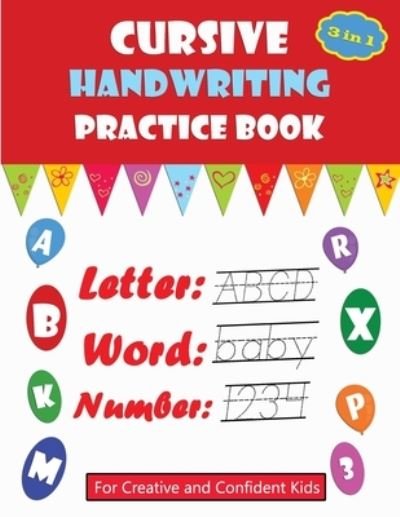 Cover for Minti Press · Cursive Handwriting Practice Book (Paperback Book) (2021)
