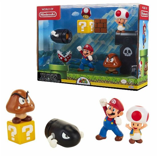Cover for Nintendo  Super Mario Acorn Plains Diorama Playset Toys · NINTENDO - Pack 5 Figures Diorama Mario (Toys) (2019)