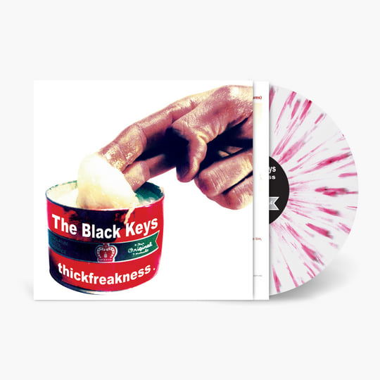 The Black Keys · Thickfreakness (20th Anniversary Edition) (LP) [Red Splatter Vinyl edition] (2023)