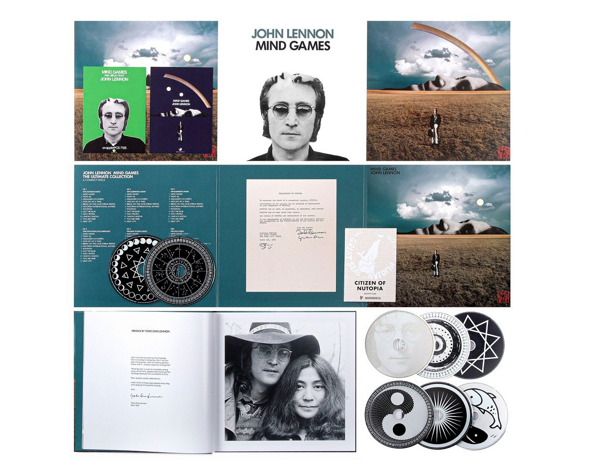 John Lennon · Mind Games (The Ultimate Mixes) (CD/Blu-ray) [Limited 2024  Ultimate Box Set edition] (2024)