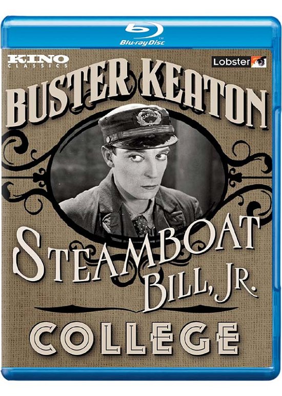 Cover for Steamboat Bill Jr. / College (Blu-ray) (2017)