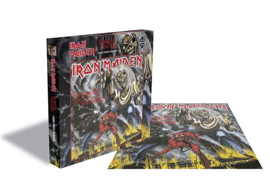 Iron Maiden The Number Of The Beast (1000 Piece Jigsaw Puzzle) - Iron Maiden - Brætspil - IRON MAIDEN - 0803343262100 - 18. september 2020