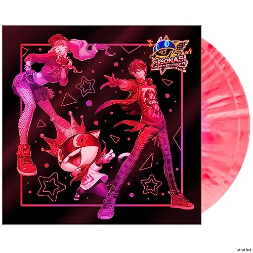 Cover for ATLUS SOUND TEAM · Persona 5: Dancing in Starlight (LP) [Starlight Splatter Red vinyl edition] (2024)