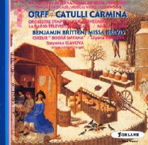 Orff Und Britten - Orff / Britten - Musik - FORLANE - 3399240166100 - 22. juni 2018