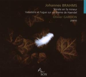 Brahms / Gardon,olivier · Sonata in F Minor (CD) (2009)