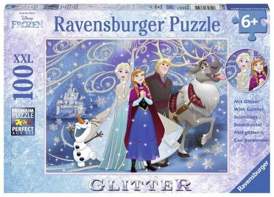Cover for Ravensburger · Frozen - Glitzernder Schnee (Puz)13610 (Book) (2019)
