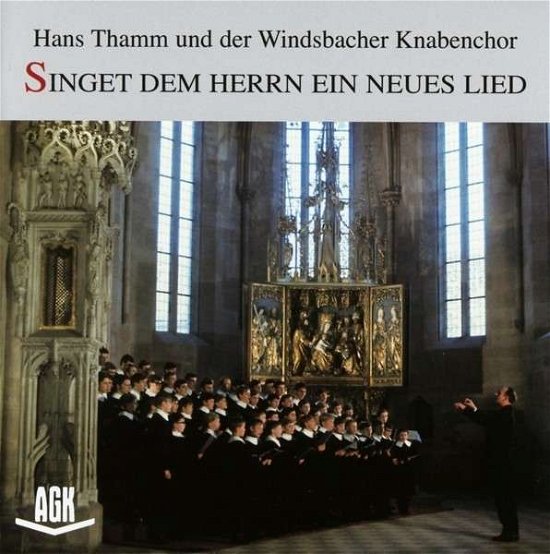 Cover for Johann Sebastian Bach (1685-1750) · Windsbacher Knabenchor - Singet dem Herrn ein neues Lied (CD) (2014)