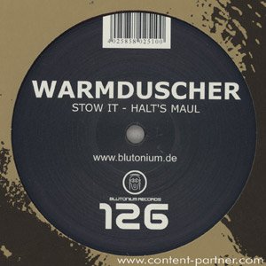 Cover for Warmduscher · Stow It - Halt's Maul (12&quot;) (2007)