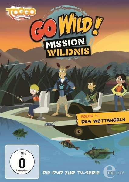 (4)dvd Z.tv-serie-das Wettangeln - Go Wild!-mission Wildnis - Filmes - Edel Germany GmbH - 4029759092100 - 14 de fevereiro de 2014